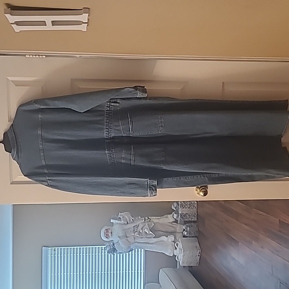 Universal Thread Women's Denim Long Maxi Dress SZ 16 - Picture 7 of 10